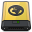 Yellow Server Icon 32x32 png